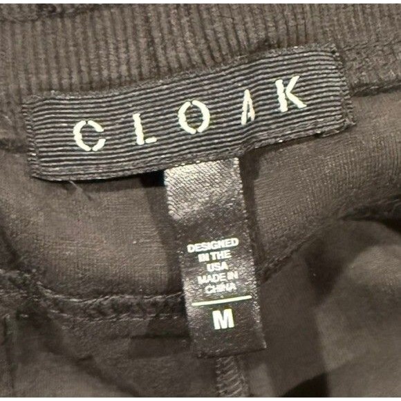 NEW Cloak Brand Joggers Tactical  Men’s Size Medium Black drawstring sweatpants - Picture 9 of 10